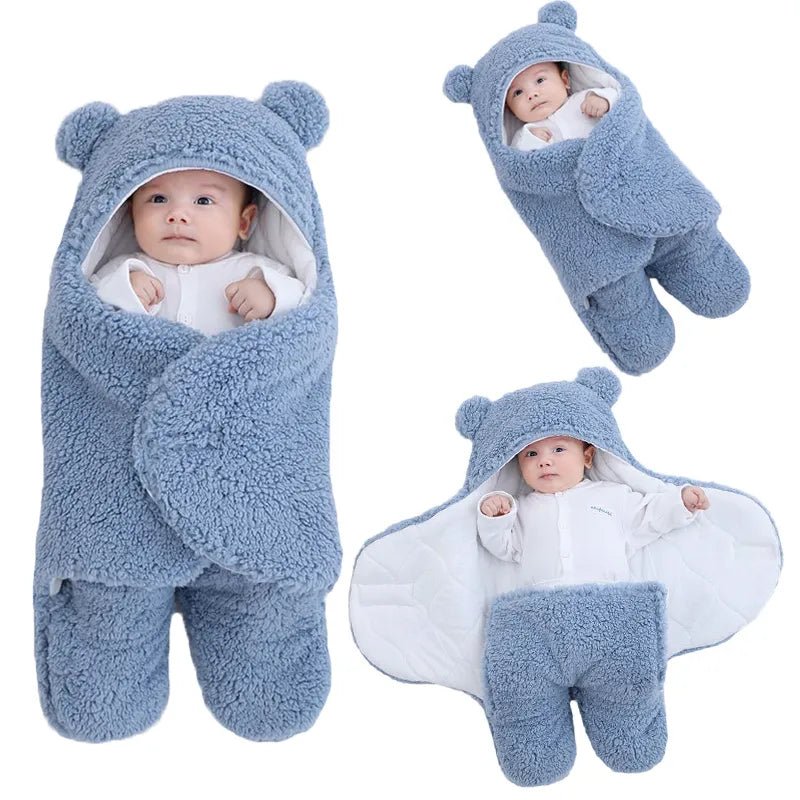 Teddy Snuggle Swaddle Haven - Dee's Delightful Gifts