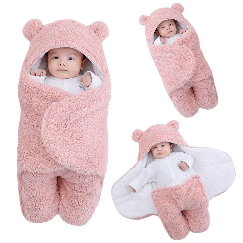 Teddy Snuggle Swaddle Haven - Dee's Delightful Gifts