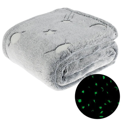 Starry Night Glowing Blanket - Dee's Delightful Gifts