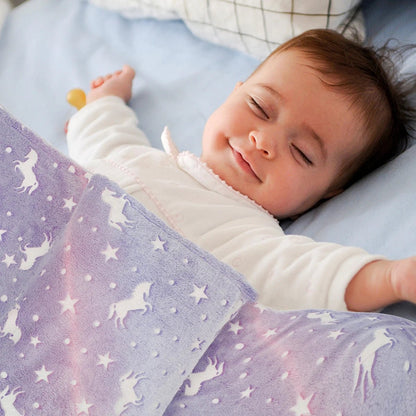 Starry Night Glowing Blanket - Dee's Delightful Gifts