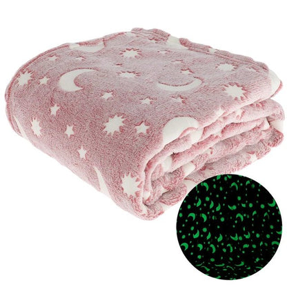 Starry Night Glowing Blanket - Dee's Delightful Gifts