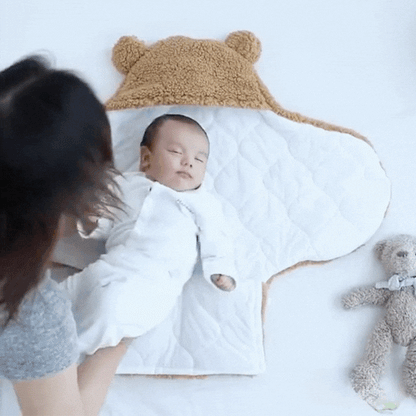 Teddy Snuggle Swaddle Haven - Dee's Delightful Gifts