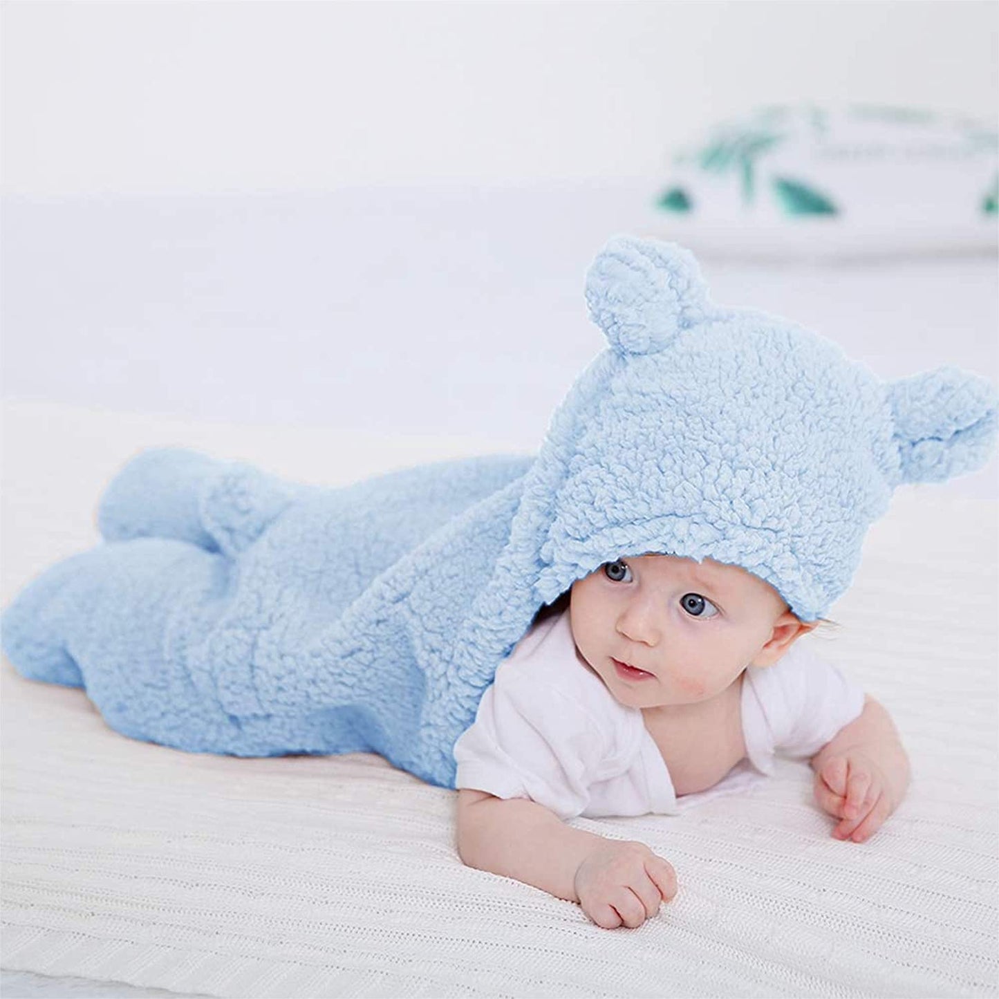 Teddy Snuggle Swaddle Haven - Dee's Delightful Gifts